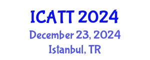 International Conference on Addiction Treatment and Therapy (ICATT) December 23, 2024 - Istanbul, Turkey