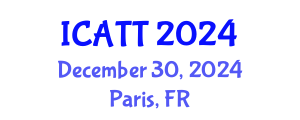 International Conference on Addiction Treatment and Therapy (ICATT) December 30, 2024 - Paris, France