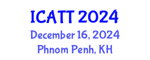 International Conference on Addiction Treatment and Therapy (ICATT) December 16, 2024 - Phnom Penh, Cambodia