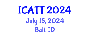 International Conference on Addiction Treatment and Therapy (ICATT) July 15, 2024 - Bali, Indonesia