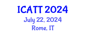 International Conference on Addiction Treatment and Therapy (ICATT) July 22, 2024 - Rome, Italy