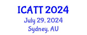 International Conference on Addiction Treatment and Therapy (ICATT) July 29, 2024 - Sydney, Australia