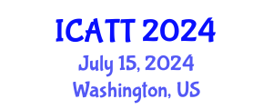 International Conference on Addiction Treatment and Therapy (ICATT) July 15, 2024 - Washington, United States