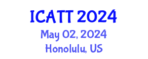 International Conference on Addiction Treatment and Therapy (ICATT) May 02, 2024 - Honolulu, United States