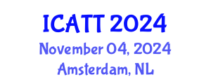 International Conference on Addiction Treatment and Therapy (ICATT) November 04, 2024 - Amsterdam, Netherlands