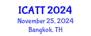 International Conference on Addiction Treatment and Therapy (ICATT) November 25, 2024 - Bangkok, Thailand