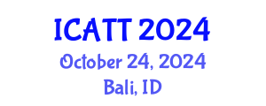 International Conference on Addiction Treatment and Therapy (ICATT) October 24, 2024 - Bali, Indonesia