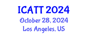 International Conference on Addiction Treatment and Therapy (ICATT) October 28, 2024 - Los Angeles, United States
