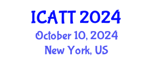 International Conference on Addiction Treatment and Therapy (ICATT) October 10, 2024 - New York, United States