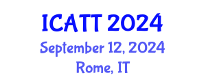 International Conference on Addiction Treatment and Therapy (ICATT) September 12, 2024 - Rome, Italy