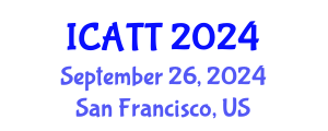 International Conference on Addiction Treatment and Therapy (ICATT) September 26, 2024 - San Francisco, United States