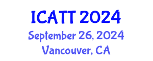 International Conference on Addiction Treatment and Therapy (ICATT) September 26, 2024 - Vancouver, Canada