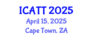 International Conference on Addiction Treatment and Therapy (ICATT) April 15, 2025 - Cape Town, South Africa