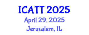 International Conference on Addiction Treatment and Therapy (ICATT) April 29, 2025 - Jerusalem, Israel