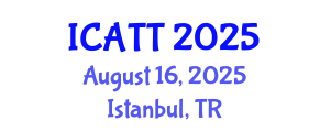 International Conference on Addiction Treatment and Therapy (ICATT) August 16, 2025 - Istanbul, Turkey