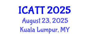 International Conference on Addiction Treatment and Therapy (ICATT) August 23, 2025 - Kuala Lumpur, Malaysia