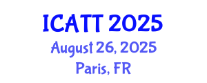 International Conference on Addiction Treatment and Therapy (ICATT) August 26, 2025 - Paris, France