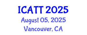 International Conference on Addiction Treatment and Therapy (ICATT) August 05, 2025 - Vancouver, Canada
