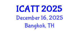 International Conference on Addiction Treatment and Therapy (ICATT) December 16, 2025 - Bangkok, Thailand