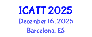 International Conference on Addiction Treatment and Therapy (ICATT) December 16, 2025 - Barcelona, Spain