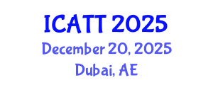 International Conference on Addiction Treatment and Therapy (ICATT) December 20, 2025 - Dubai, United Arab Emirates