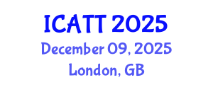 International Conference on Addiction Treatment and Therapy (ICATT) December 09, 2025 - London, United Kingdom
