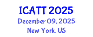 International Conference on Addiction Treatment and Therapy (ICATT) December 09, 2025 - New York, United States
