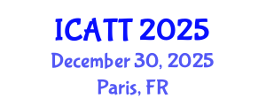 International Conference on Addiction Treatment and Therapy (ICATT) December 30, 2025 - Paris, France