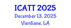 International Conference on Addiction Treatment and Therapy (ICATT) December 13, 2025 - Vientiane, Laos