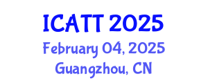 International Conference on Addiction Treatment and Therapy (ICATT) February 04, 2025 - Guangzhou, China