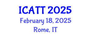 International Conference on Addiction Treatment and Therapy (ICATT) February 18, 2025 - Rome, Italy