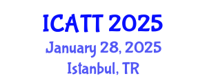 International Conference on Addiction Treatment and Therapy (ICATT) January 28, 2025 - Istanbul, Turkey