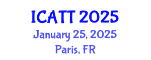 International Conference on Addiction Treatment and Therapy (ICATT) January 25, 2025 - Paris, France