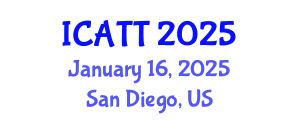 International Conference on Addiction Treatment and Therapy (ICATT) January 16, 2025 - San Diego, United States