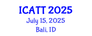 International Conference on Addiction Treatment and Therapy (ICATT) July 15, 2025 - Bali, Indonesia