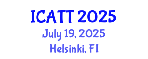 International Conference on Addiction Treatment and Therapy (ICATT) July 19, 2025 - Helsinki, Finland
