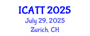 International Conference on Addiction Treatment and Therapy (ICATT) July 29, 2025 - Zurich, Switzerland