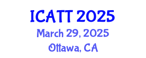 International Conference on Addiction Treatment and Therapy (ICATT) March 29, 2025 - Ottawa, Canada