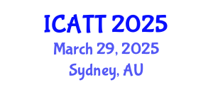 International Conference on Addiction Treatment and Therapy (ICATT) March 29, 2025 - Sydney, Australia