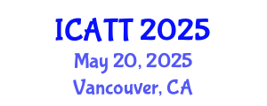 International Conference on Addiction Treatment and Therapy (ICATT) May 20, 2025 - Vancouver, Canada