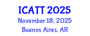 International Conference on Addiction Treatment and Therapy (ICATT) November 18, 2025 - Buenos Aires, Argentina