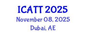 International Conference on Addiction Treatment and Therapy (ICATT) November 08, 2025 - Dubai, United Arab Emirates