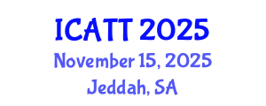 International Conference on Addiction Treatment and Therapy (ICATT) November 15, 2025 - Jeddah, Saudi Arabia