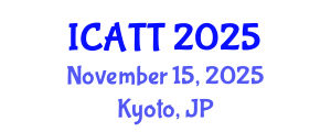International Conference on Addiction Treatment and Therapy (ICATT) November 15, 2025 - Kyoto, Japan