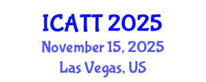 International Conference on Addiction Treatment and Therapy (ICATT) November 15, 2025 - Las Vegas, United States