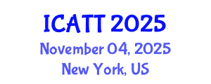 International Conference on Addiction Treatment and Therapy (ICATT) November 04, 2025 - New York, United States