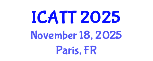 International Conference on Addiction Treatment and Therapy (ICATT) November 18, 2025 - Paris, France