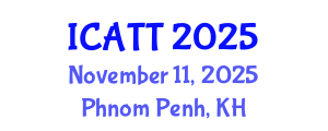 International Conference on Addiction Treatment and Therapy (ICATT) November 11, 2025 - Phnom Penh, Cambodia