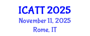 International Conference on Addiction Treatment and Therapy (ICATT) November 11, 2025 - Rome, Italy