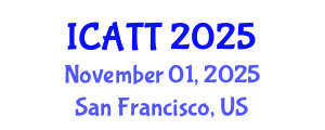 International Conference on Addiction Treatment and Therapy (ICATT) November 01, 2025 - San Francisco, United States